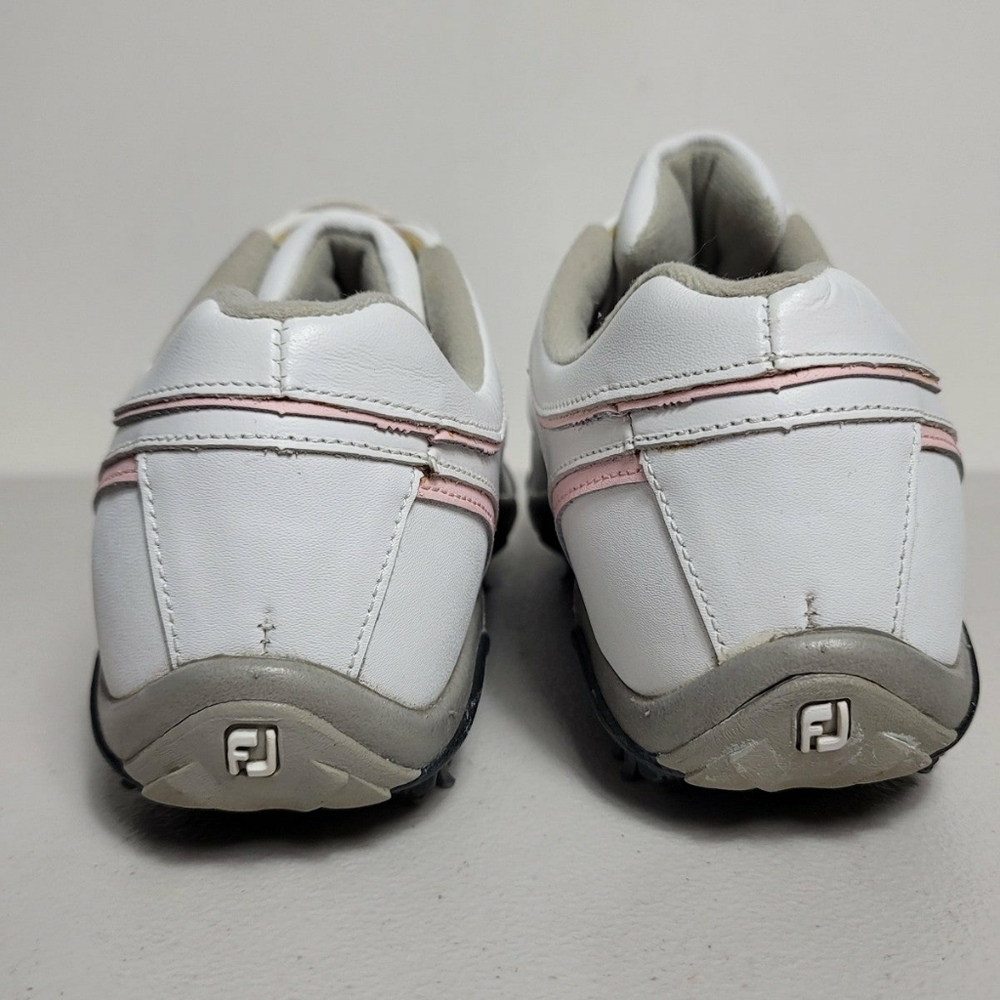 FootJoy Summer Series #98628 White and Pink Golf Shoes Size US 8M Women's FJ - Picture 5 of 9